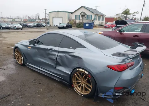 2017 Infiniti Q60 3.0T Premium from USA, damaged, VIN JN1EV7EK4HM363791